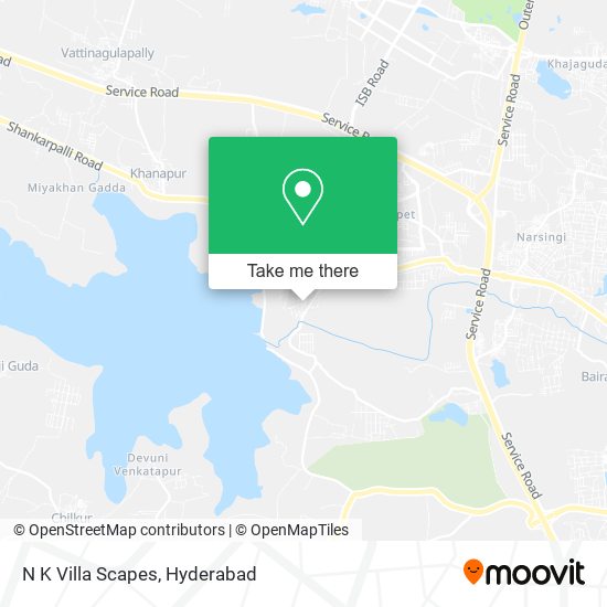 N K Villa Scapes map