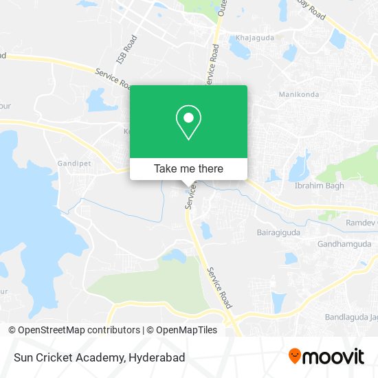 Sun Cricket Academy map