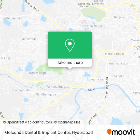 Golconda Dental & Implant Center map