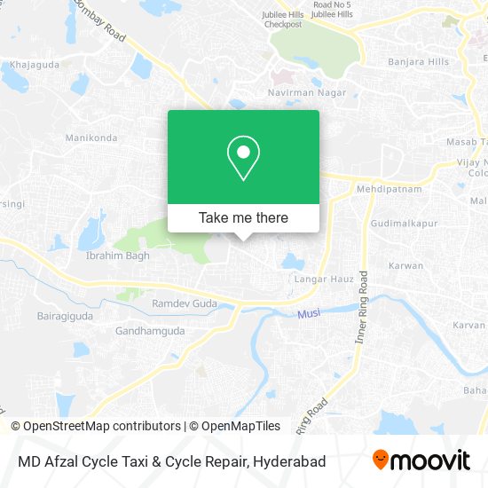 MD Afzal Cycle Taxi & Cycle Repair map