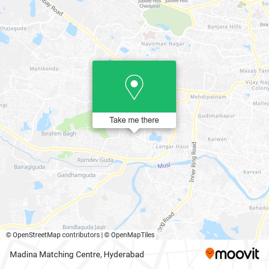 Madina Matching Centre map