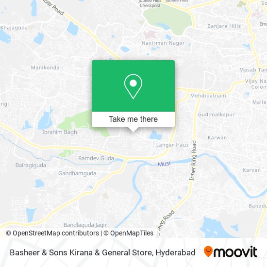 Basheer & Sons Kirana & General Store map