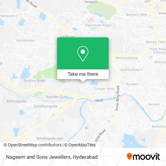 Nageem and Sons Jewellers map
