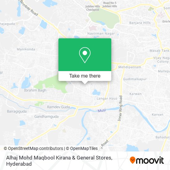 Alhaj Mohd Maqbool Kirana & General Stores map