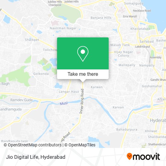 Jio Digital Life map