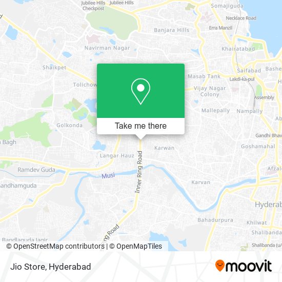 Jio Store map