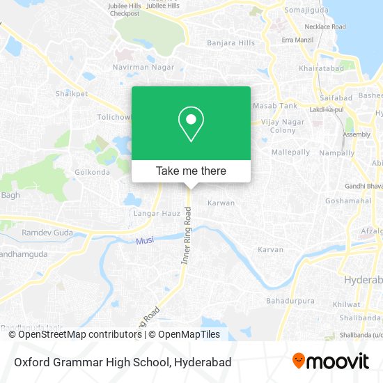 Oxford Grammar High School map
