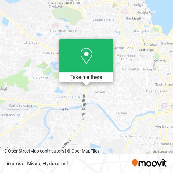 Agarwal Nivas map