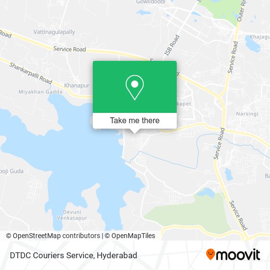 DTDC Couriers Service map