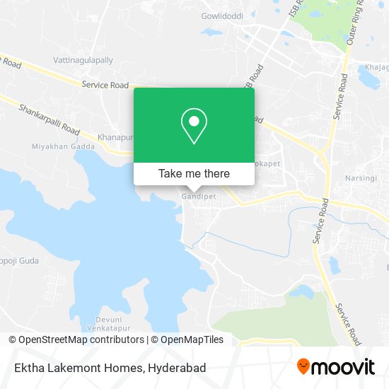 Ektha Lakemont Homes map