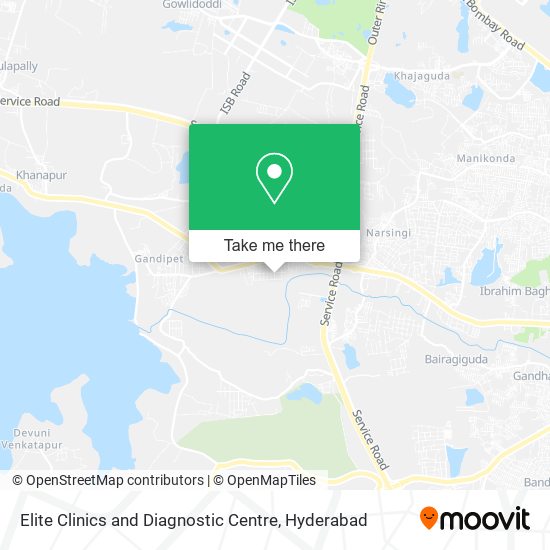 Elite Clinics and Diagnostic Centre map