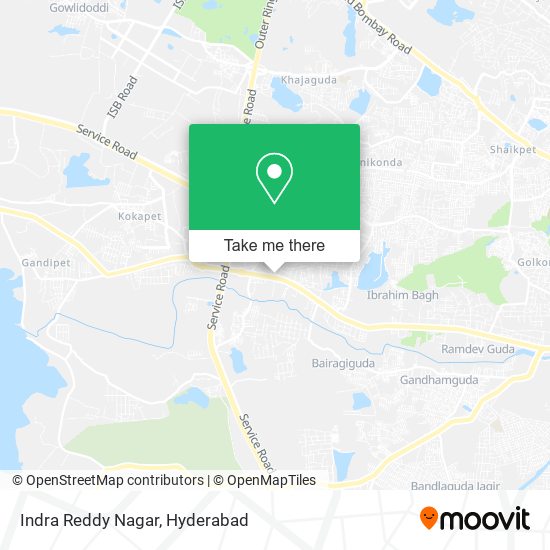 Indra Reddy Nagar map