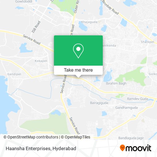 Haansha Enterprises map