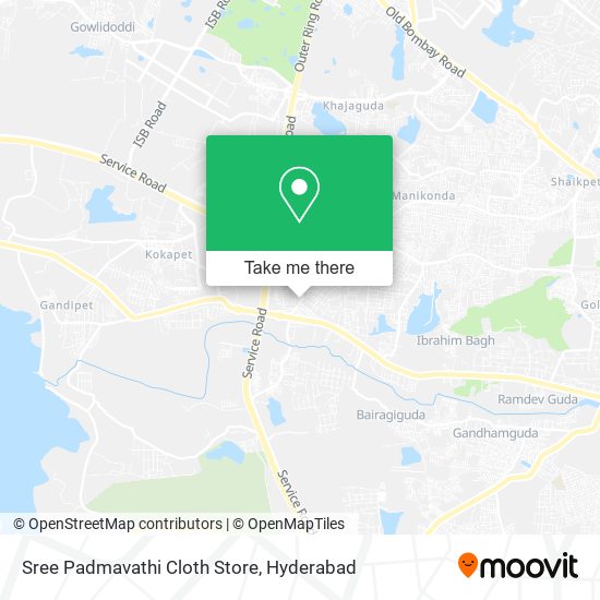 Sree Padmavathi Cloth Store map