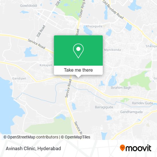 Avinash Clinic map