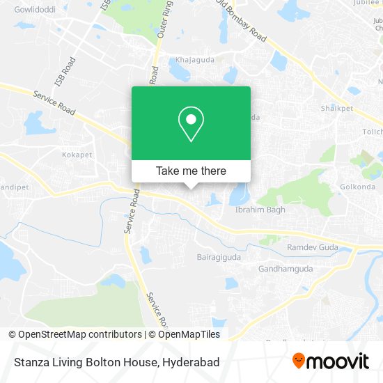 Stanza Living Bolton House map