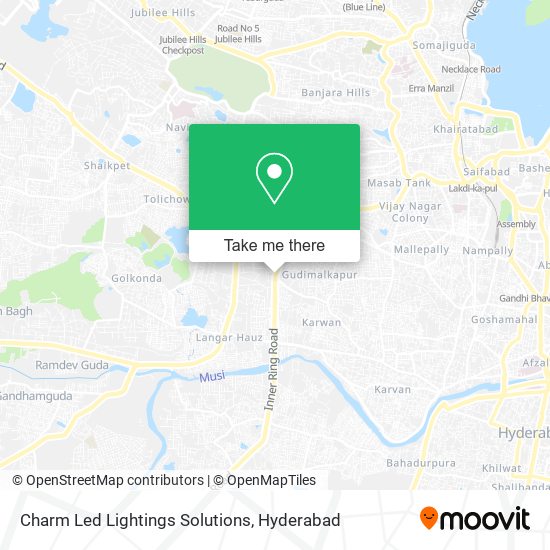 Charm Led Lightings Solutions map