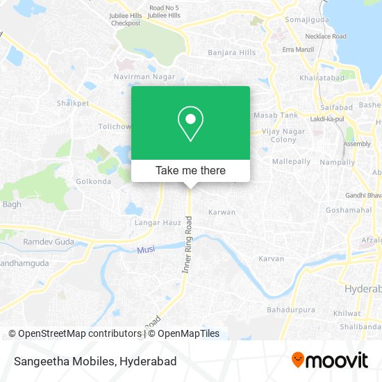 Sangeetha Mobiles map