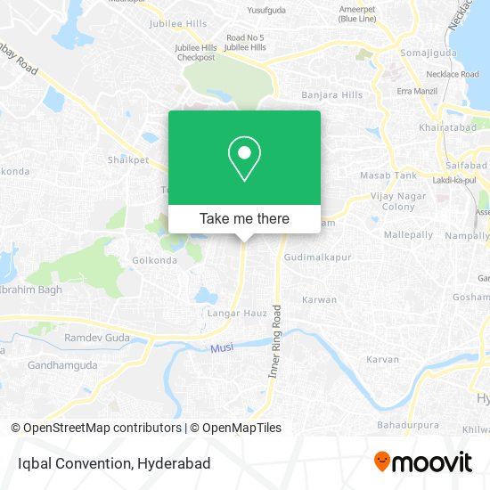 Iqbal Convention map