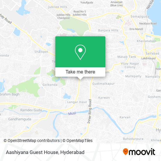 Aashiyana Guest House map