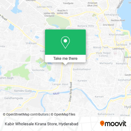 Kabir Wholesale Kirana Store map