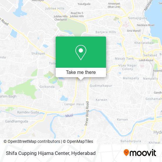Shifa Cupping Hijama Center map