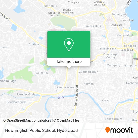 New English Public School map