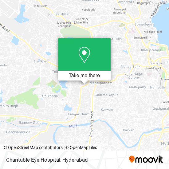 Charitable Eye Hospital map