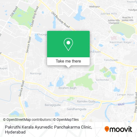 Pakruthi Kerala Ayurvedic Panchakarma Clinic map