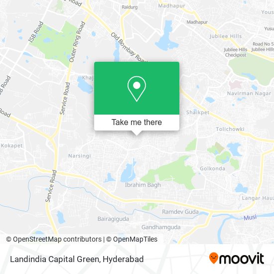 Landindia Capital Green map