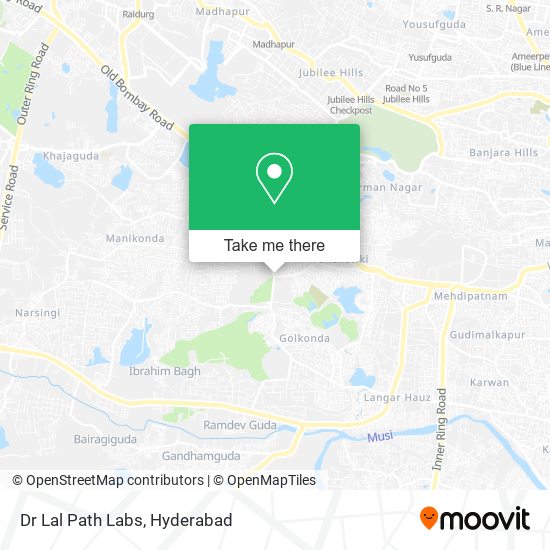 Dr Lal Path Labs map
