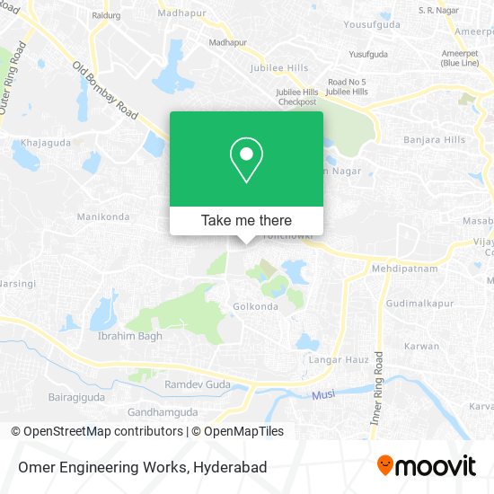 Omer Engineering Works map