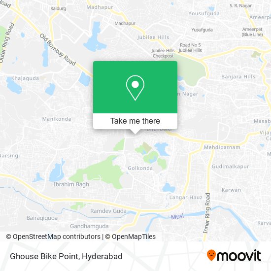 Ghouse Bike Point map