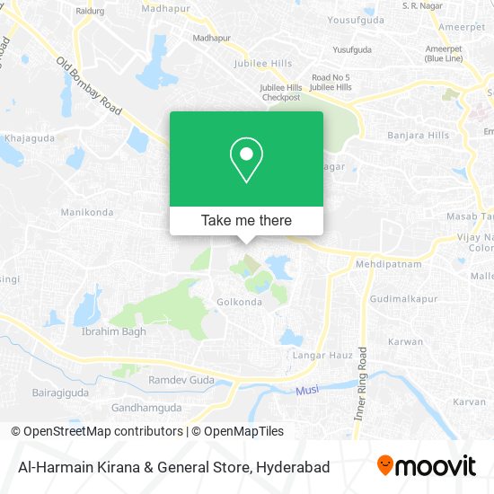 Al-Harmain Kirana & General Store map