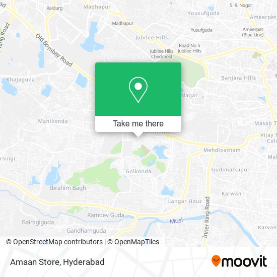 Amaan Store map