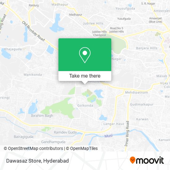 Dawasaz Store map