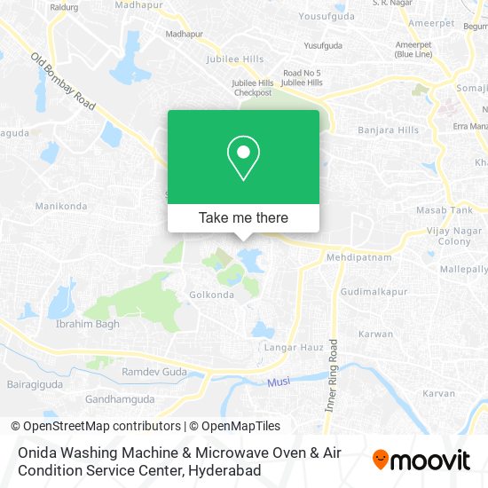 Onida Washing Machine & Microwave Oven & Air Condition Service Center map