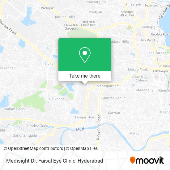 Medisight Dr. Faisal Eye Clinic map