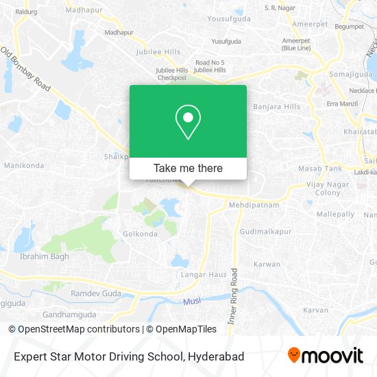 Expert Star Motor Driving School map