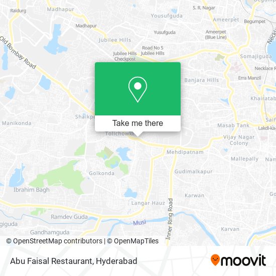 Abu Faisal Restaurant map