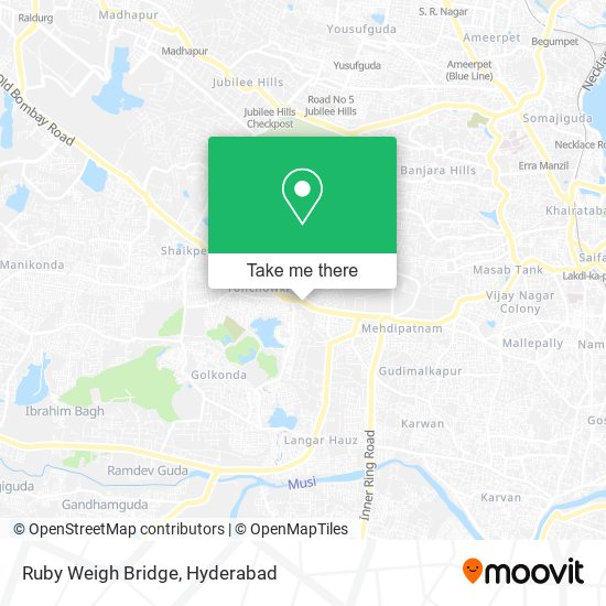 Ruby Weigh Bridge map