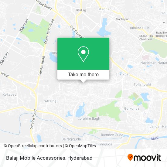 Balaji Mobile Accessories map