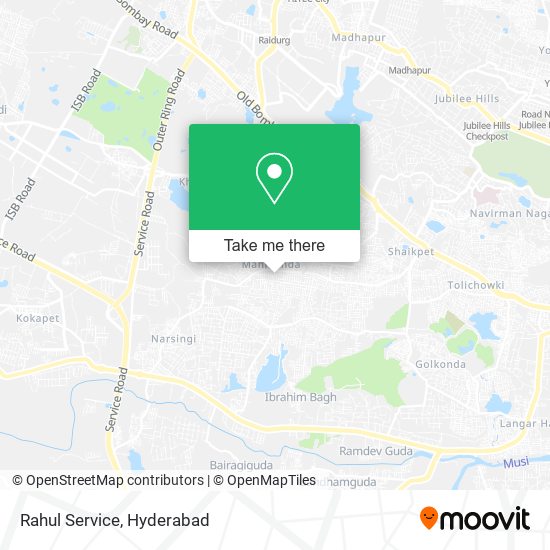 Rahul Service map