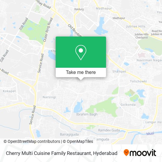 Cherry Multi Cuisine Family Restaurant map