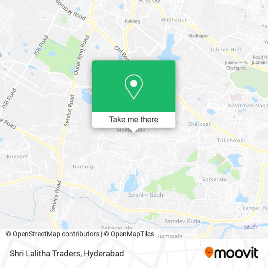 Shri Lalitha Traders map