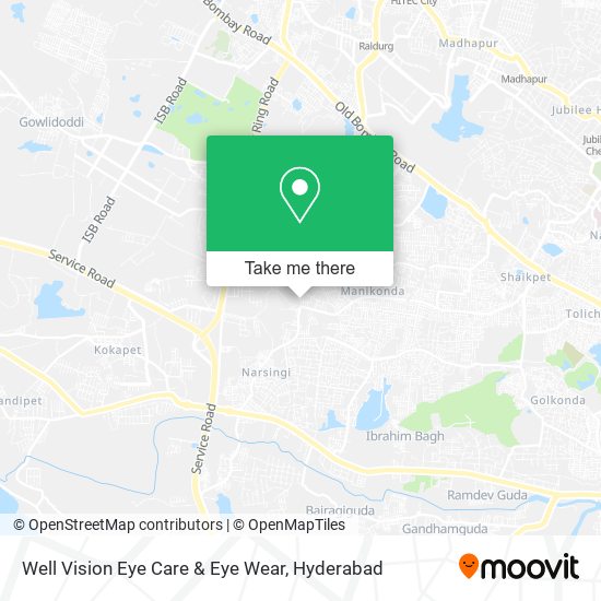 Well Vision Eye Care & Eye Wear map