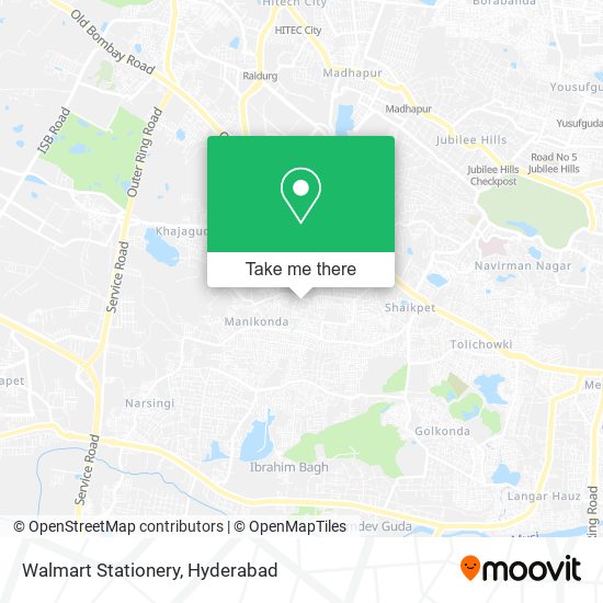 Walmart Stationery map