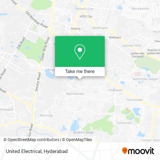 United Electrical map