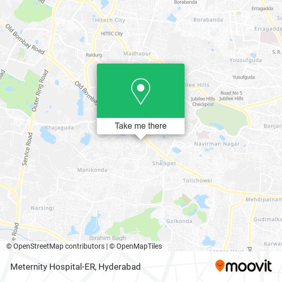 Meternity Hospital-ER map