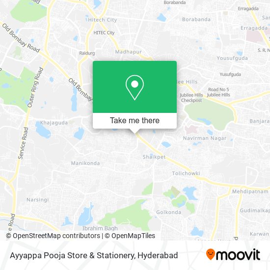 Ayyappa Pooja Store & Stationery map